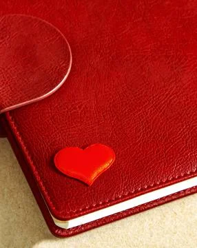 Book with a Heart Foto stock