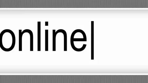 Book hotel online - Computer Generated Animated Browser Search Button Stock Footage 74625764