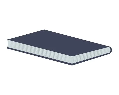 Book icon in flat design style. Stock Illustration