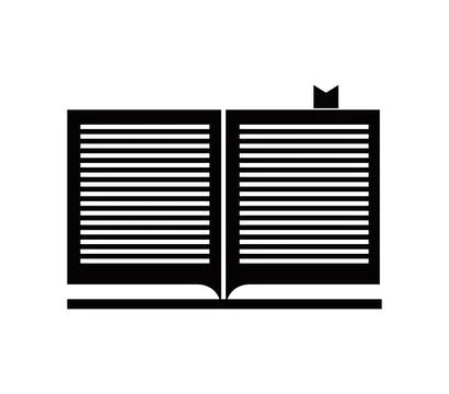 Book icon illustrated in vector on white background Stock Illustration