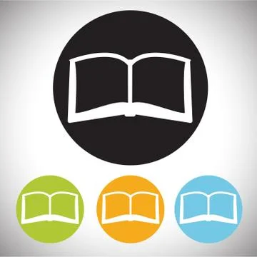 Book icon Stock Illustration