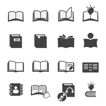 Book icon Stock Illustration