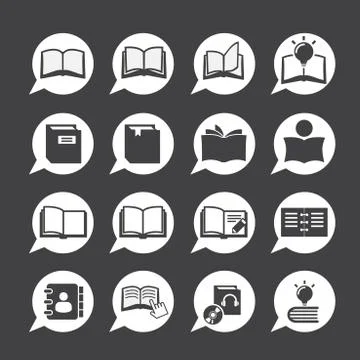 Book icon Stock Illustration