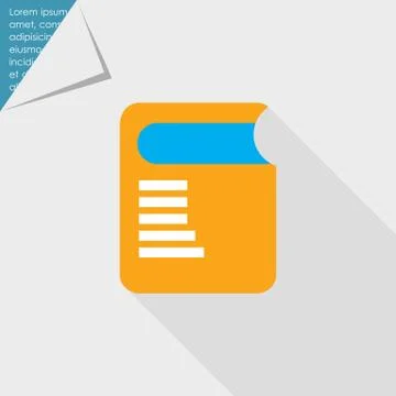 Book icon 스톡 일러스트