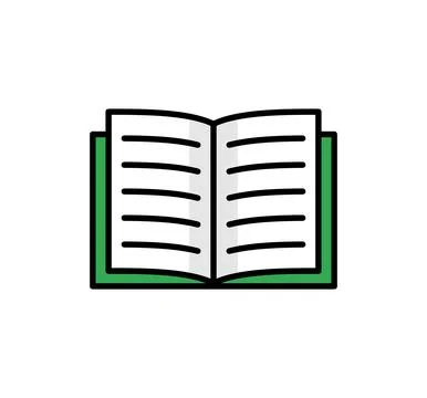 Book icon Illustrazione stock