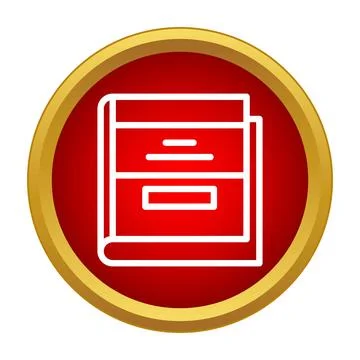 Book icon representing education, knowledge, and literature 스톡 일러스트