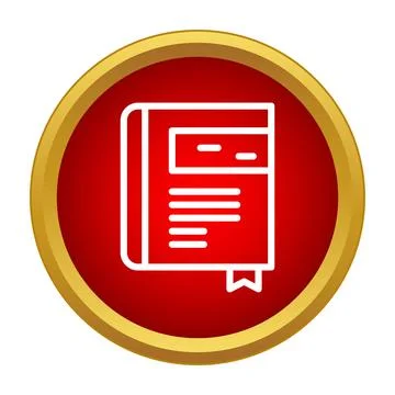 Book icon representing wisdom knowledge and education 스톡 일러스트