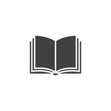 Book icon. sign design. Learning education book shop. Stock Illustration
