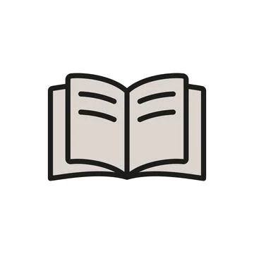 Book icon vector design templates simple and modern Stock Illustration