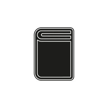 Book icon, vector education book - book library, education icon Stock Illustration
