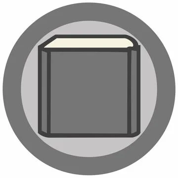 Book icon vector, education learning concept Stock Illustration