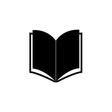 Book icon vector illustration on white background Stock Illustration