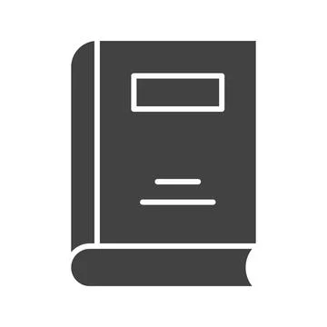 Book icon vector image. Illustrazione stock