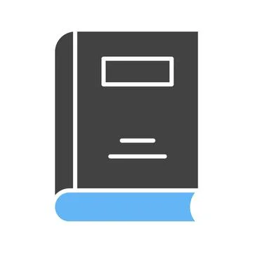 Book icon vector image. Stock Illustration