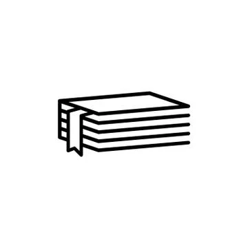 Book icon. Vector on isolated white background. EPS 10 イラスト素材