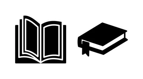 Book icon vector. Open book vector icon. 스톡 일러스트