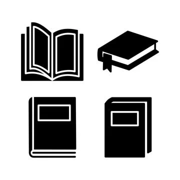 Book icon vector. Open book vector icon. Stock Illustration