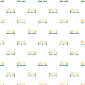 Book information pattern seamless Stock Illustration