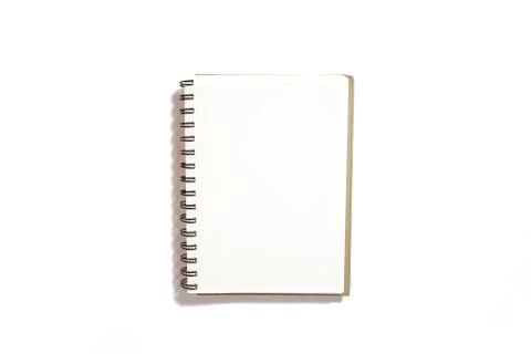 Book isolated (copy space) Stock Photos