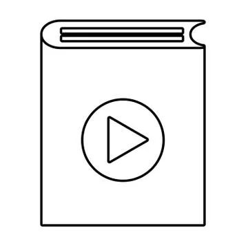 Book isolated icon 스톡 일러스트