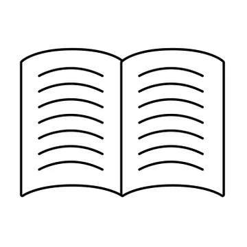 Book isolated icon イラスト素材