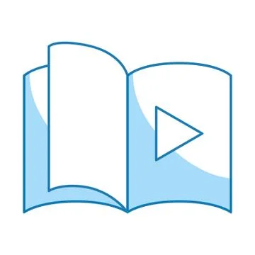 Book isolated icon Stockillustratie