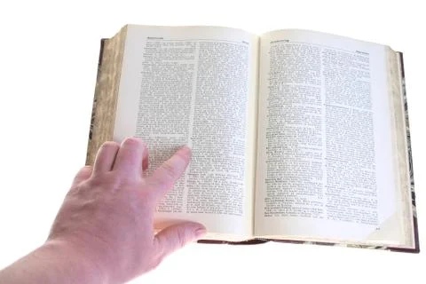 Book isolated Stock Photos