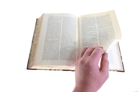 Book isolated Stock Photos