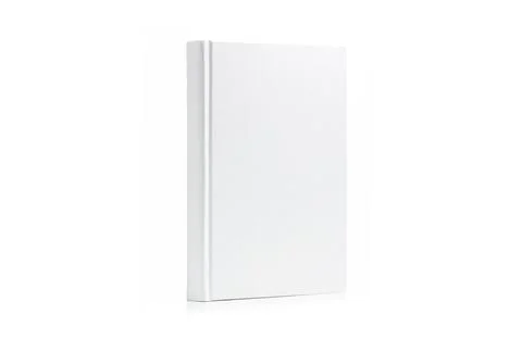 Book with isolated on white background Stock Photos