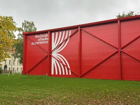 The Book of Kells  experience, Dublin. Stock Photos