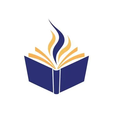 (Book of Knowledge and Enlightenment. A vibrant illustration featuring an o.. Stock Illustration