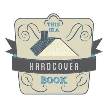 Book label Stock Illustration