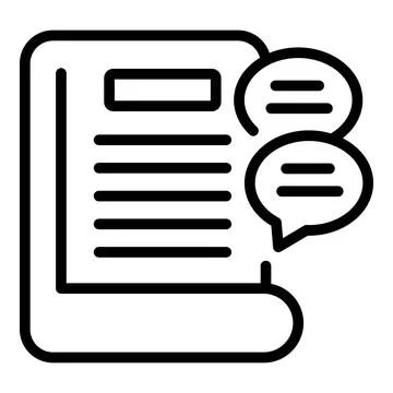 Book learning icon outline vector. Study case Stockillustratie