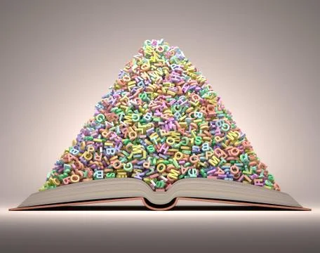 Book Of Letters Stock Illustration