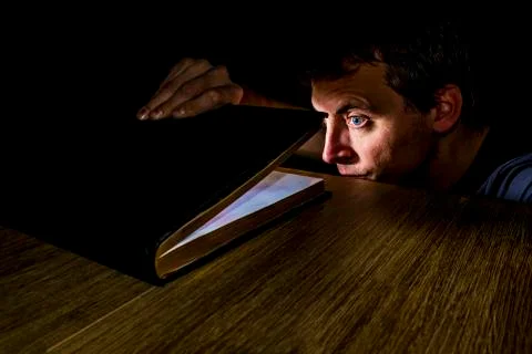 Book of light Stock Photos