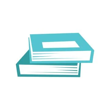 Book logo design icon vector Stock Photos