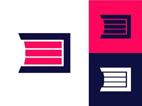 Book Logo Design Stock Illustration