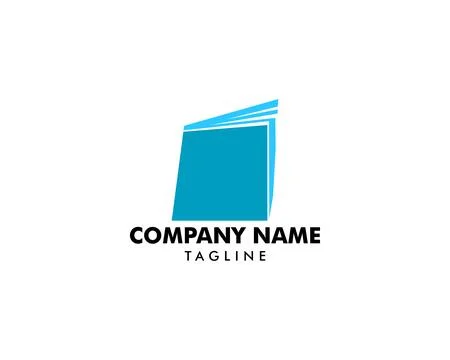 Book logo template icon design elements Stock Illustration