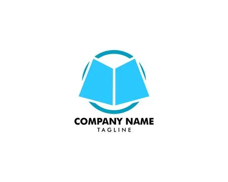 Book logo template icon design elements イラスト素材