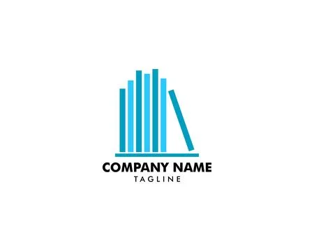Book logo template icon design elements イラスト素材