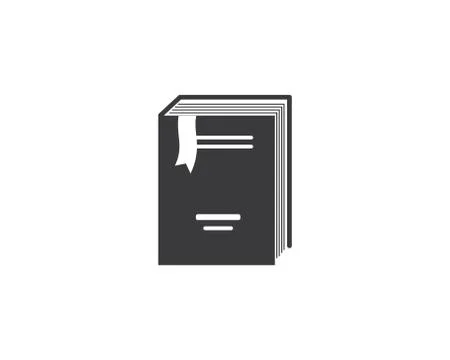 Book Logo Template vector Illustration Stock Illustration
