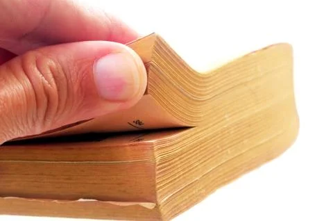 Book macro Stock Photos