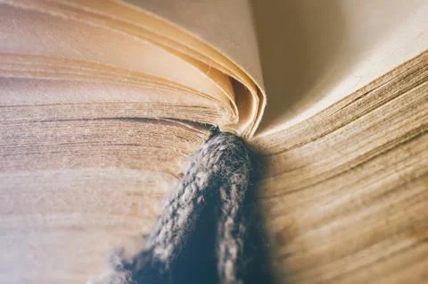 Book macro Stock Photos