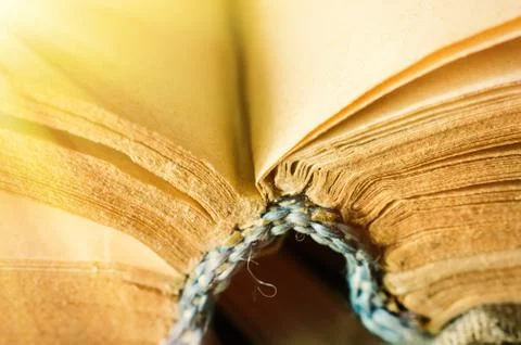 Book macro Stock Photos