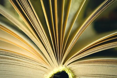 Book macro Stock Photos