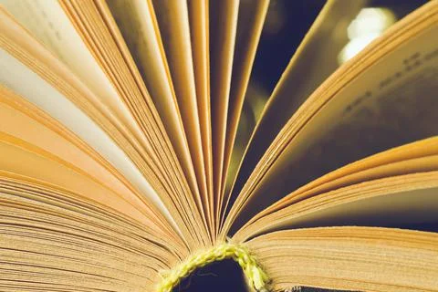 Book macro Stock Photos