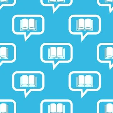 Book message pattern Stock Illustration