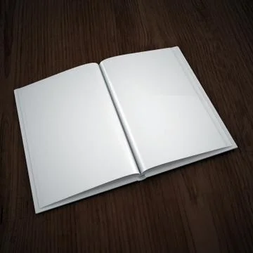 Book Mock Up Stock Illustration