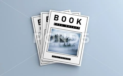 Book Mockup 201 PSD Template