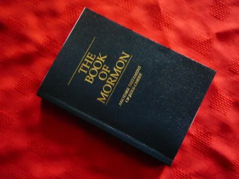 Book Of Mormon Stock-Fotos
